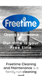 Mobile Screenshot of freetimecleaning.co.uk
